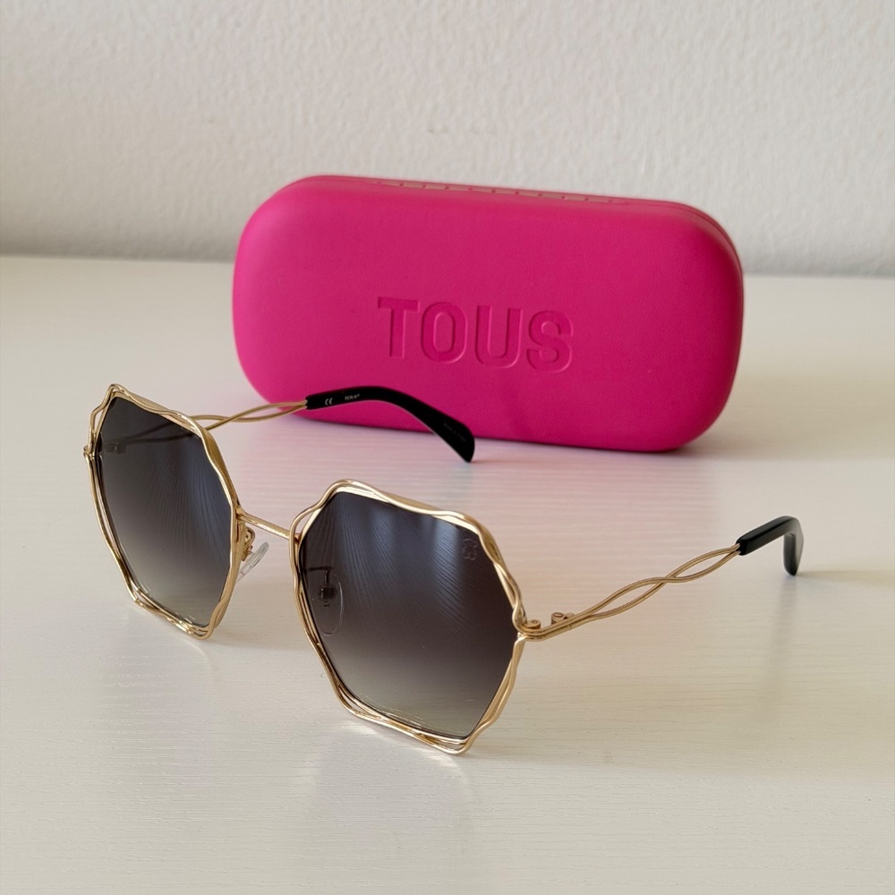 New, Tous STO445 0300, Gold Frame, Authentic - Picture 9 of 12
